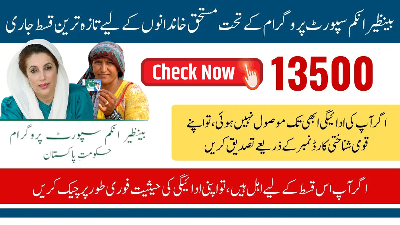 BISP 8171 Online Payment Check by CNIC – March 2025 Update