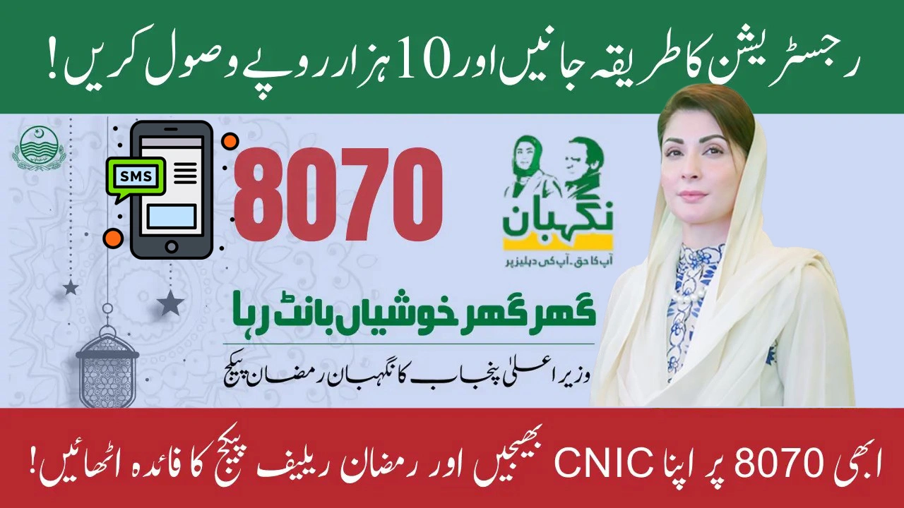8070 Ramzan Relief Package 2025 Complete Guide to Registration, Eligibility & Payment Distribution